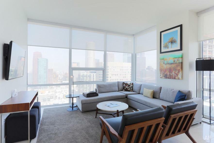 Luxurious Highrise 2B 2B Apartment Heart Of Downtown La Los Angeles Exterior foto