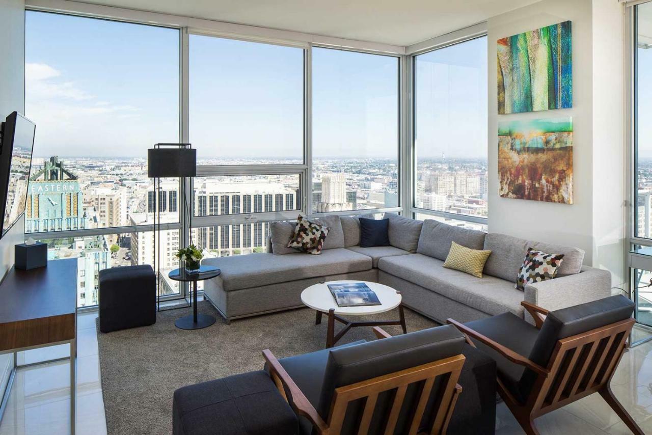 Luxurious Highrise 2B 2B Apartment Heart Of Downtown La Los Angeles Exterior foto
